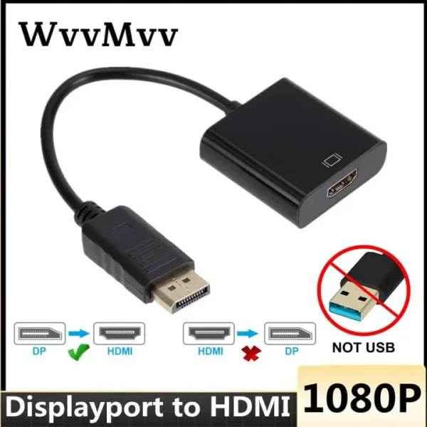 DisplayPort to HDMI Converter