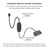 ARGB 5V 3-Pin to SATA Interface Mini RGB Controller Cable for PC