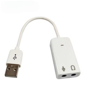 USB Sound Card 7.1 Channel External Audio Adapter