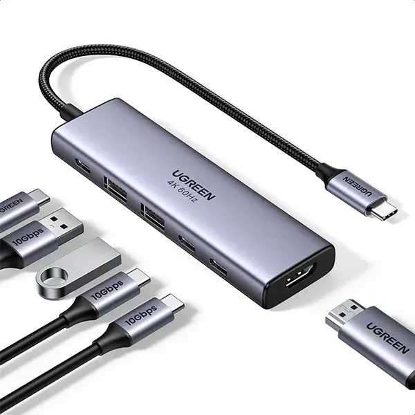 UGREEN CM511 6-in-1 USB-C Docking Station