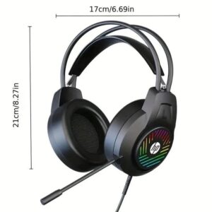 HP DHE-8008U USB RGB 7.1 Virtual Surround Gaming Headset
