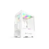 T-WOLF Ice Cooler X5 ARGB M-ATX Mid Tower Gaming Casing White