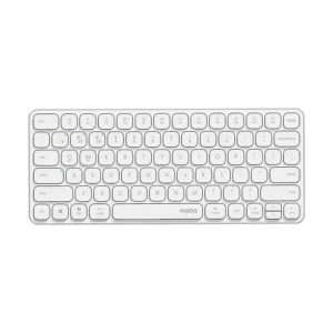 Rapoo E9050L White Dual Mode Ultra-Slim Wireless Keyboard